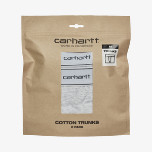 Carhartt Cotton Trunks  - Grey Heather + Grey Heather