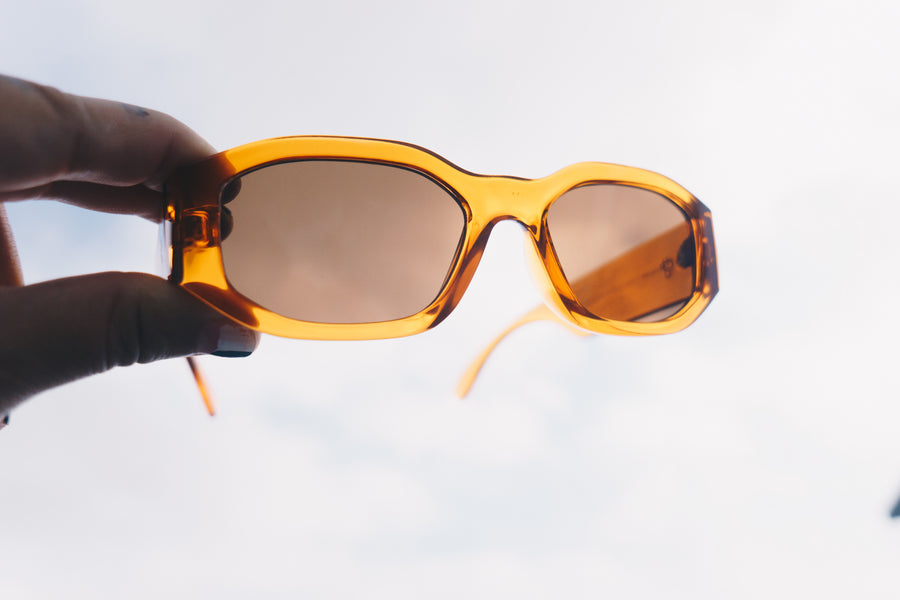 CHPO 'Brooklyn' Sunglasses - Mustard