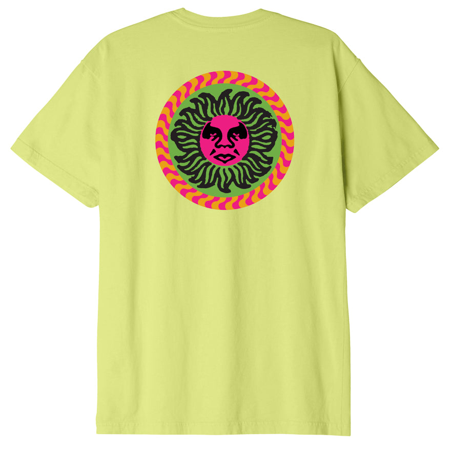 Obey Sun Organic T-Shirt - Celery Juice