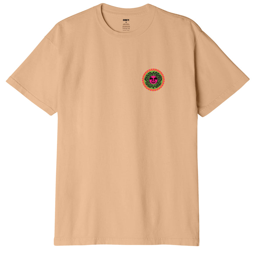 Obey Sun Organic T-Shirt - Papaya Smoothie