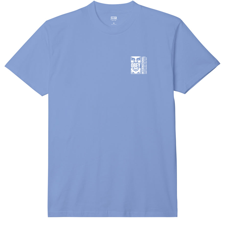 OBEY Icon Split T-Shirt - Digital Violet