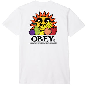 OBEY The Future Is The Fruits Of Our Labor T-Shirt - White