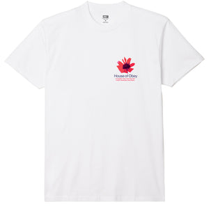 OBEY House Of Obey Floral T-Shirt - White