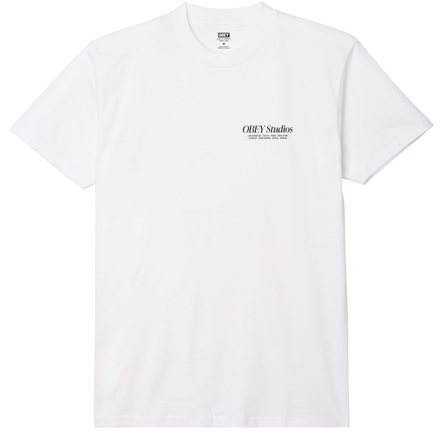 OBEY Studios T-Shirt - White
