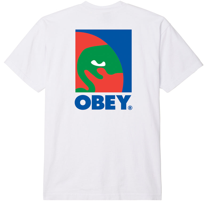 OBEY Circular Icon T-Shirt - White