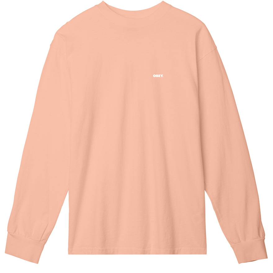 OBEY 'Bold' 3 T-shirt - Peach Parfait