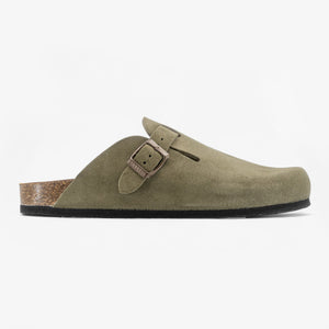 Plakton Blog Mens Clog - Light Khaki Afelpado Grueso