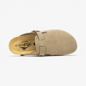 Plakton Blog Mens Clog - Ceniza Serraje Top