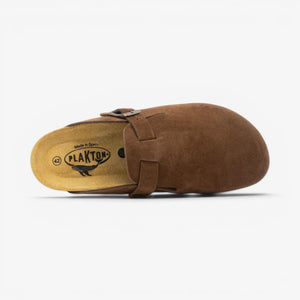 Plakton Blog Mens Clog - Marron Serraje Top