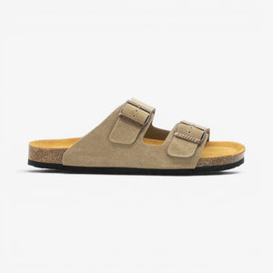 Plakton Barna Mens Sandal - Ceniza Serraje Top