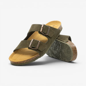 Plakton Barna Mens Sandal - Militar Serraje Top