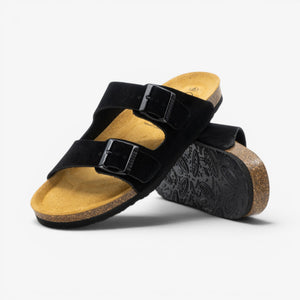 Plakton Barna Mens Sandal - Negro Serraje Top