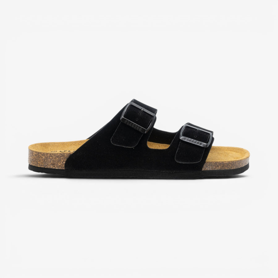 Plakton Barna Mens Sandal - Negro Serraje Top