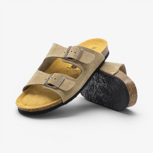 Plakton Beta Womens Sandal - Ceniza Serraje Top