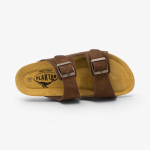 Plakton Beta Womens Sandal - Marron Serraje Top