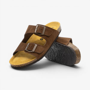 Plakton Beta Womens Sandal - Marron Serraje Top