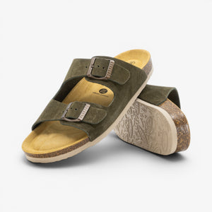 Plakton Beta Womens Sandal - Militar Serraje Top
