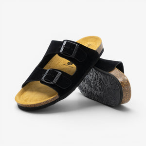 Plakton Beta Womens Sandal - Negro Serraje Top
