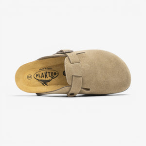 Plakton Blogg Womens Clog - Ceniza Serraje Top