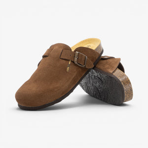 Plakton Blogg Womens Clog - Marron Serraje Top