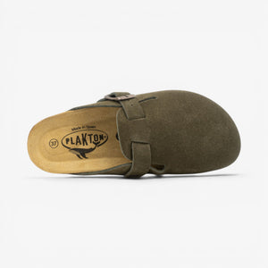 Plakton Blogg Womens Clog - Militar Serraje Top