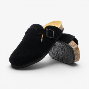 Plakton Blog Mens Clog - Negro Serraje Top
