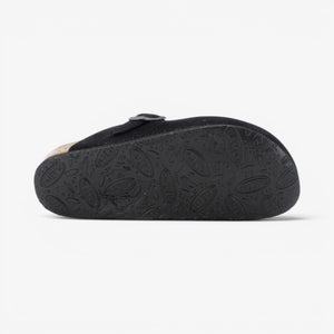 Plakton Blog Mens Clog - Negro Serraje Top