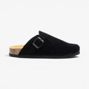 Plakton Blog Mens Clog - Negro Serraje Top