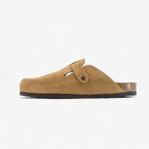 Plakton Blogg Womens Clog - Tostado Afelpado Grueso