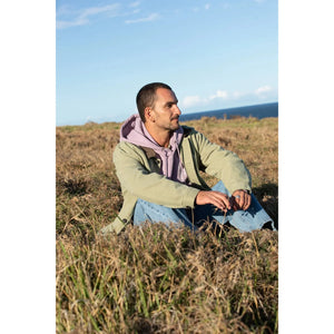 Rhythm Men's Lull Fleece Hoodie - Taro