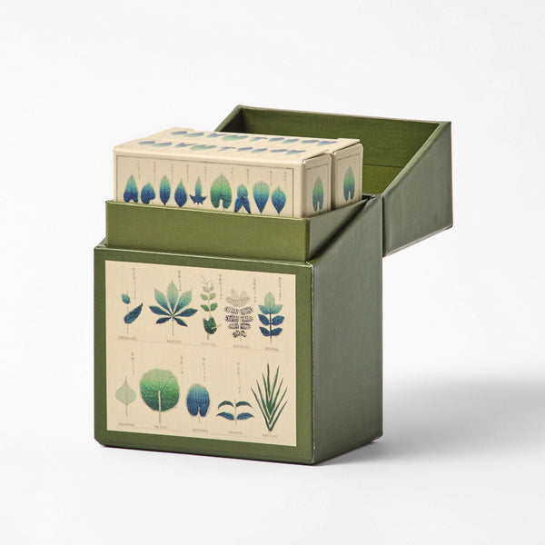 Roomytown Playing Cards - Set of Two Decks - Shapes of Leaves
