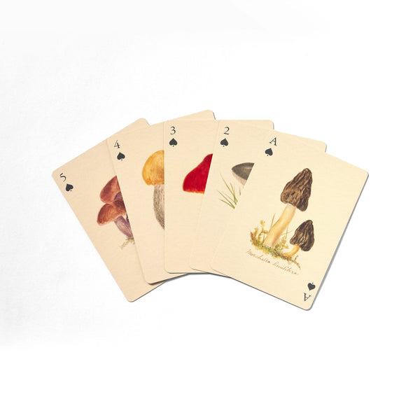 Roomytown Playing Cards - Set of Two Decks - Fungi
