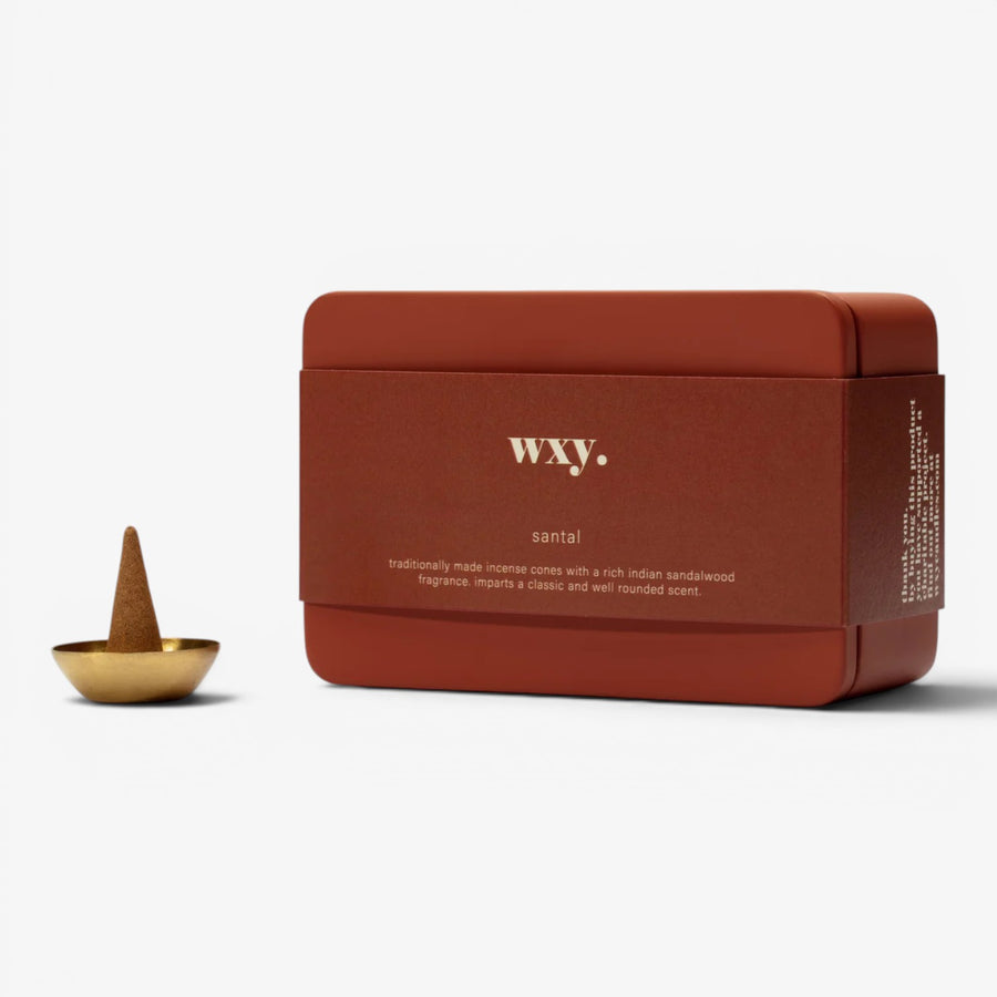 WXY Incense Cone Box - Santal