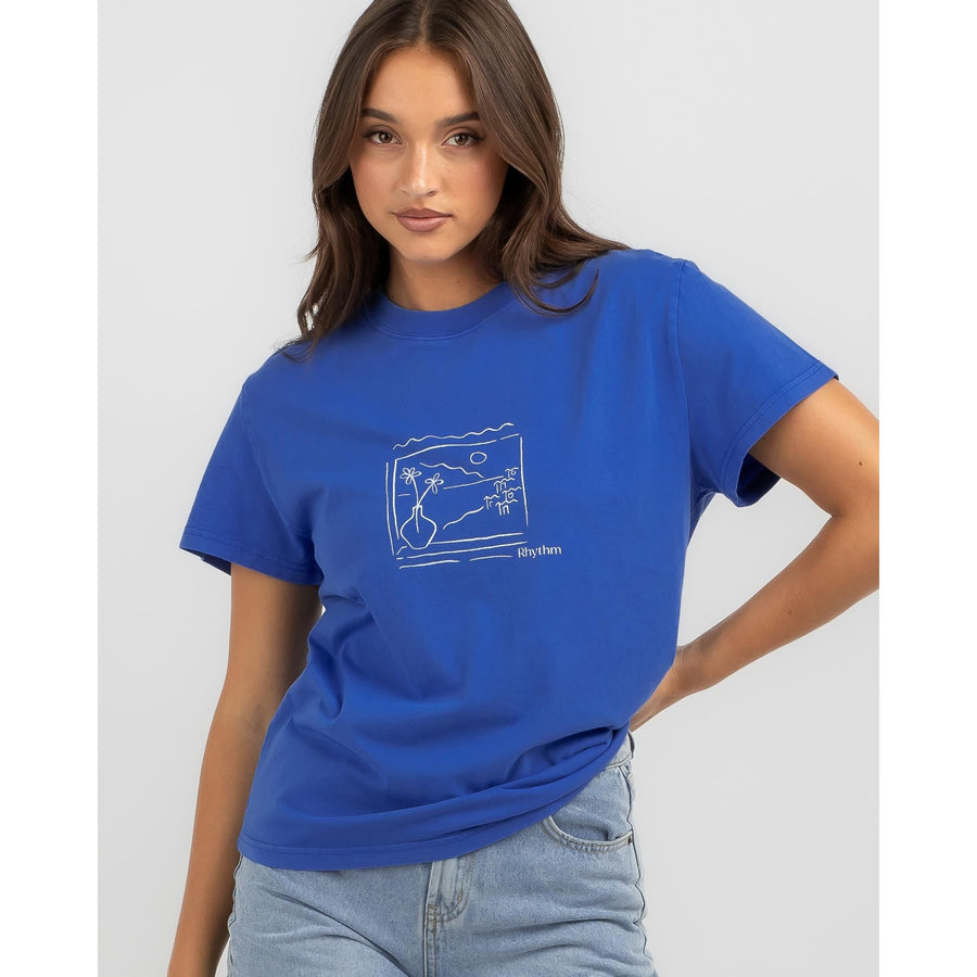 Rhythm Views Band T-Shirt - Blue