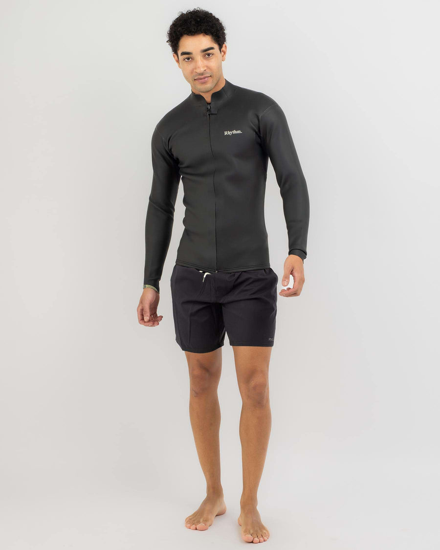 Rhythm Classic Retro Front Zip Wetsuit Jacket