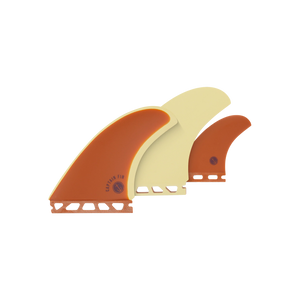 Captain Fin 'Twin + Trailer' Surfboard Fins - Sunset (Futures)