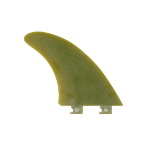 Captain Fin Tyler Warren Surfboard Twin + Trailer Fins - CF Snap In - Olive