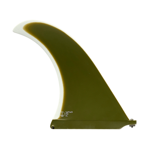 Captain Fin Co. JJ Wessels Mod 9.75" Single Fin - Green