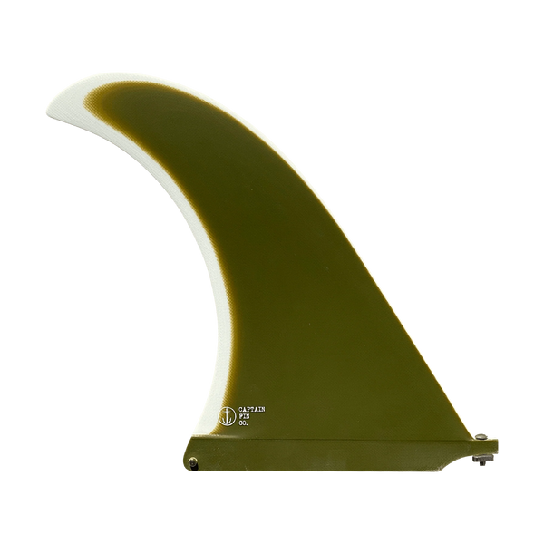 Captain Fin Co. JJ Wessels Mod 9.75" Single Fin - Green