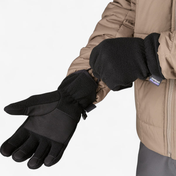 Patagonia Synchilla® Fleece Gloves - Black Solid