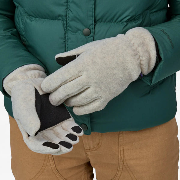 Patagonia Synchilla® Fleece Gloves - Oat