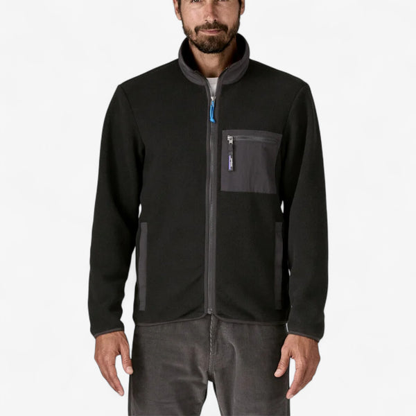 Patagonia Men's Synchilla® Fleece Jacket - Black Solid