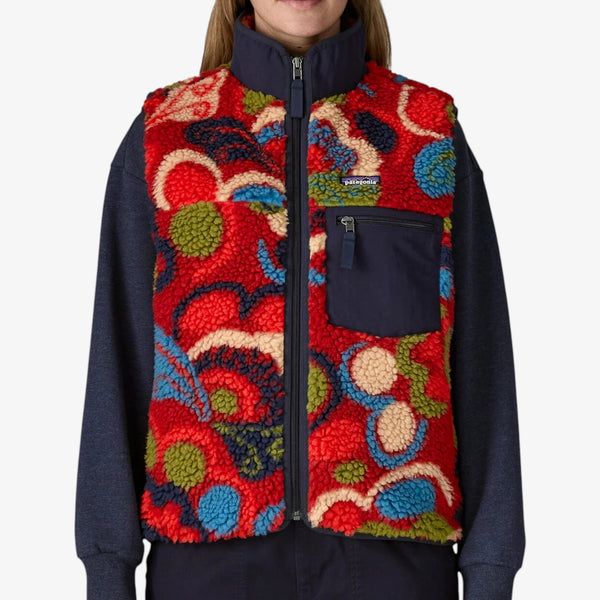 Patagonia Women's Classic Retro-X® Fleece Vest - River River: Amanita Red