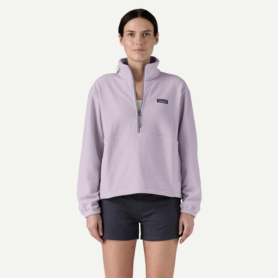 Patagonia Women's Micro D™ 1/2-Zip Fleece Pullover - Foxglove purple