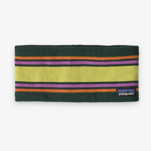 Patagonia Powder Town Headband - Summit Stripe : cascade Green