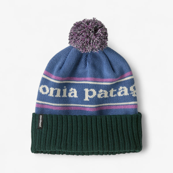 Patagonia Powder Town Beanie - Park Stripe: Barnacle Blue
