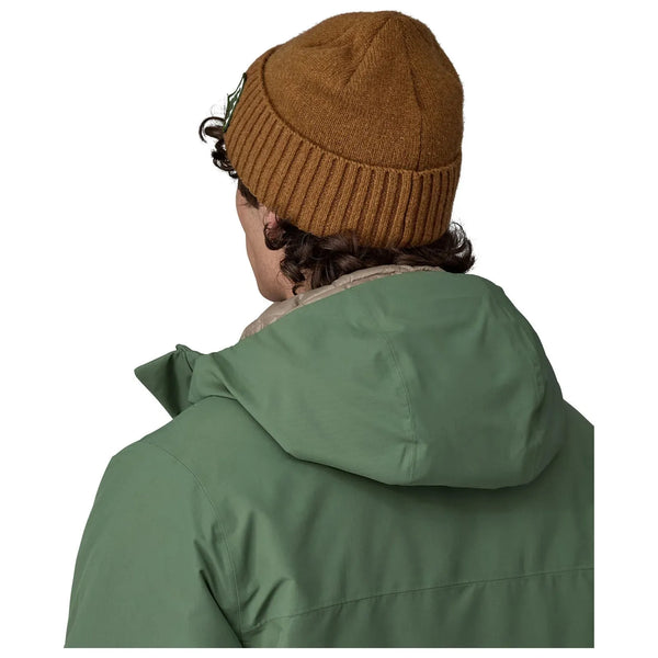 Patagonia Brodeo Beanie - Dawn Tracks Patch : Shelter Brown