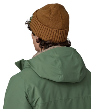 Patagonia Brodeo Beanie - Dawn Tracks Patch : Shelter Brown