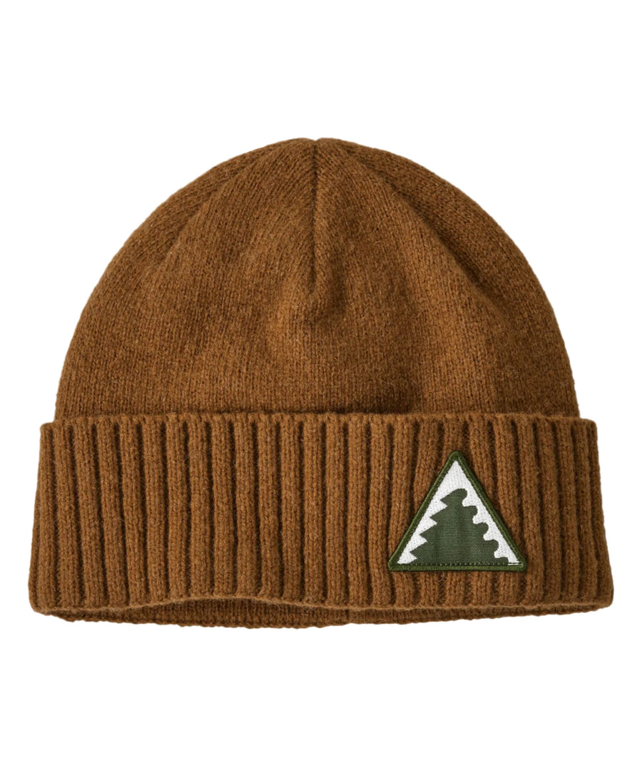 Patagonia Brodeo Beanie - Dawn Tracks Patch : Shelter Brown