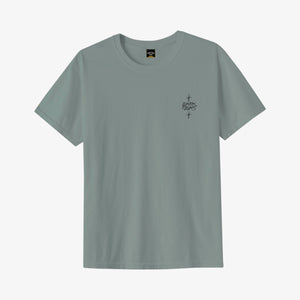 Dark Seas Electric Eyes-Tee - Shadow